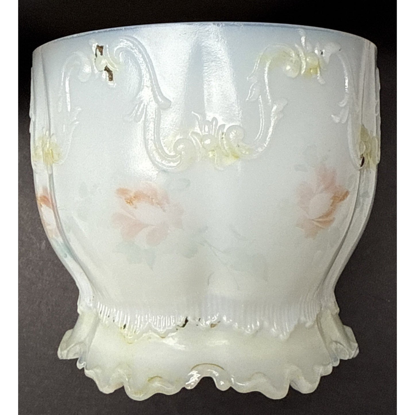 EAPG Dithridge Glass Versailles Table Set Covered Sugar Bowl As-Is