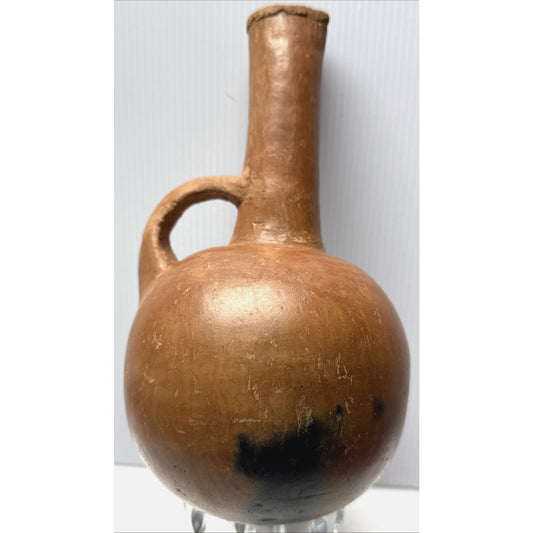 Old Jebena Tigray Ethopian African Clay Coffee Pot As-Is