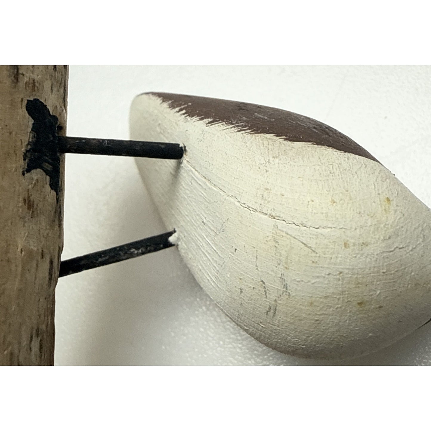 Vintage Hand Carved Wooden Canada Goose Driftwood Signed Ray Proulx Quebec