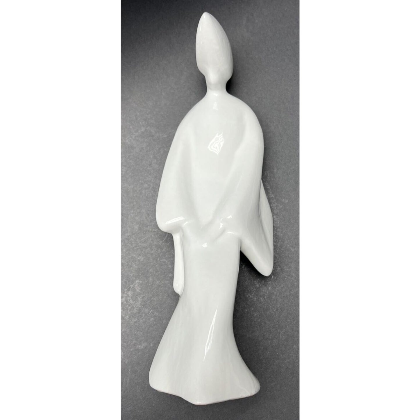 Vtg Blanc de Chine Awa Odori Dancer Sculpture Keiten Takahashi Porcelain Glazed