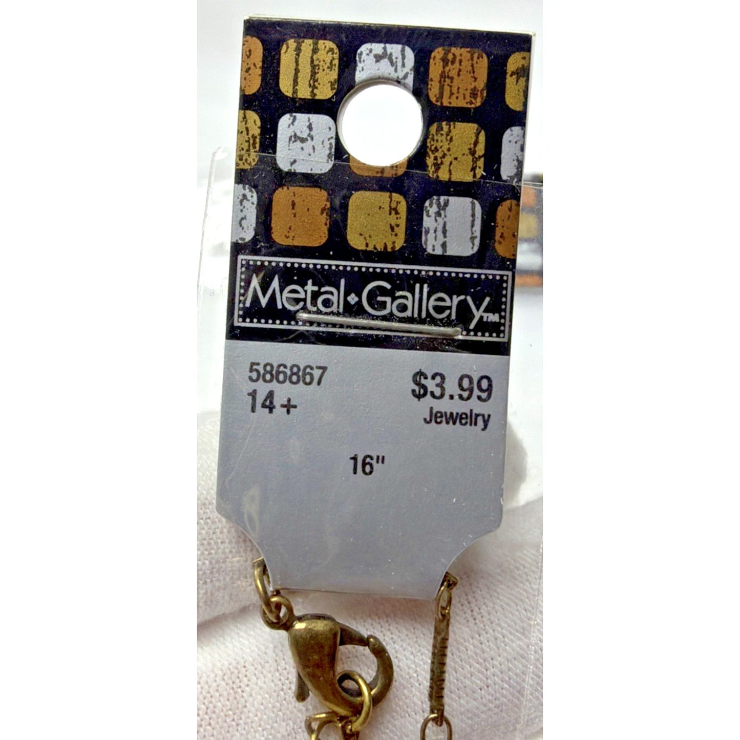 Mixed Lot of 4 Explorer Jewelry Pendant Metal Gallery Necklace Chains Charms