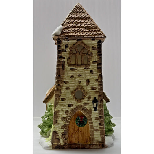 Vintage Dept 56 Christmas Heritage Dickens Village Church 6516 No Cord Light