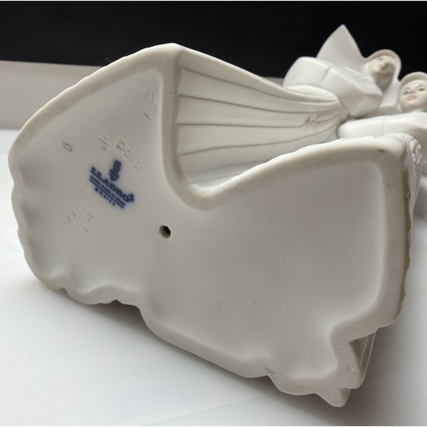 Vtg Lladro Daisa Bisque Porcelain Two Nuns Sculpture Rosaries Religious As Is