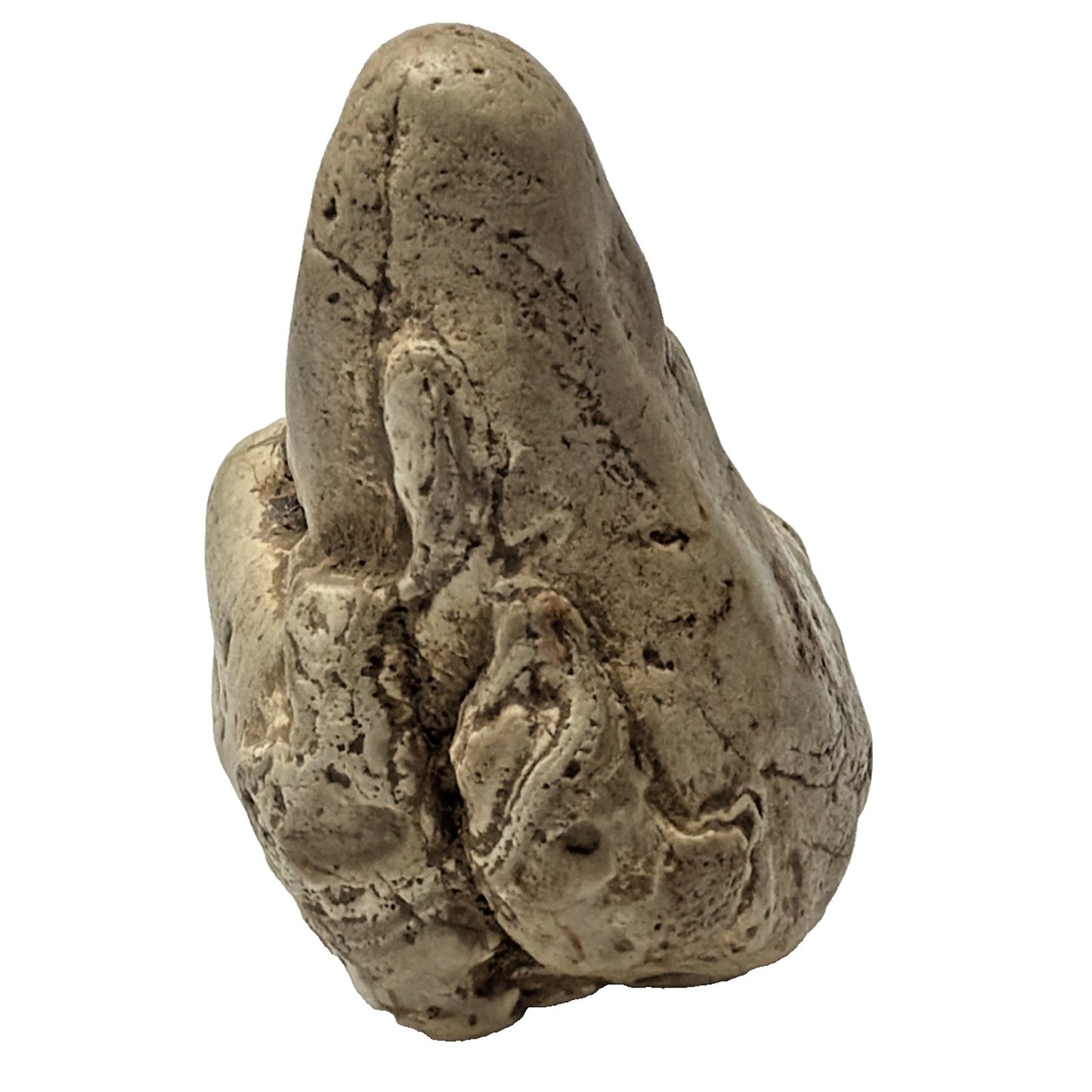 Native American Stone Effigy Portable Rock Art Rare Carved Artifact As Is Read