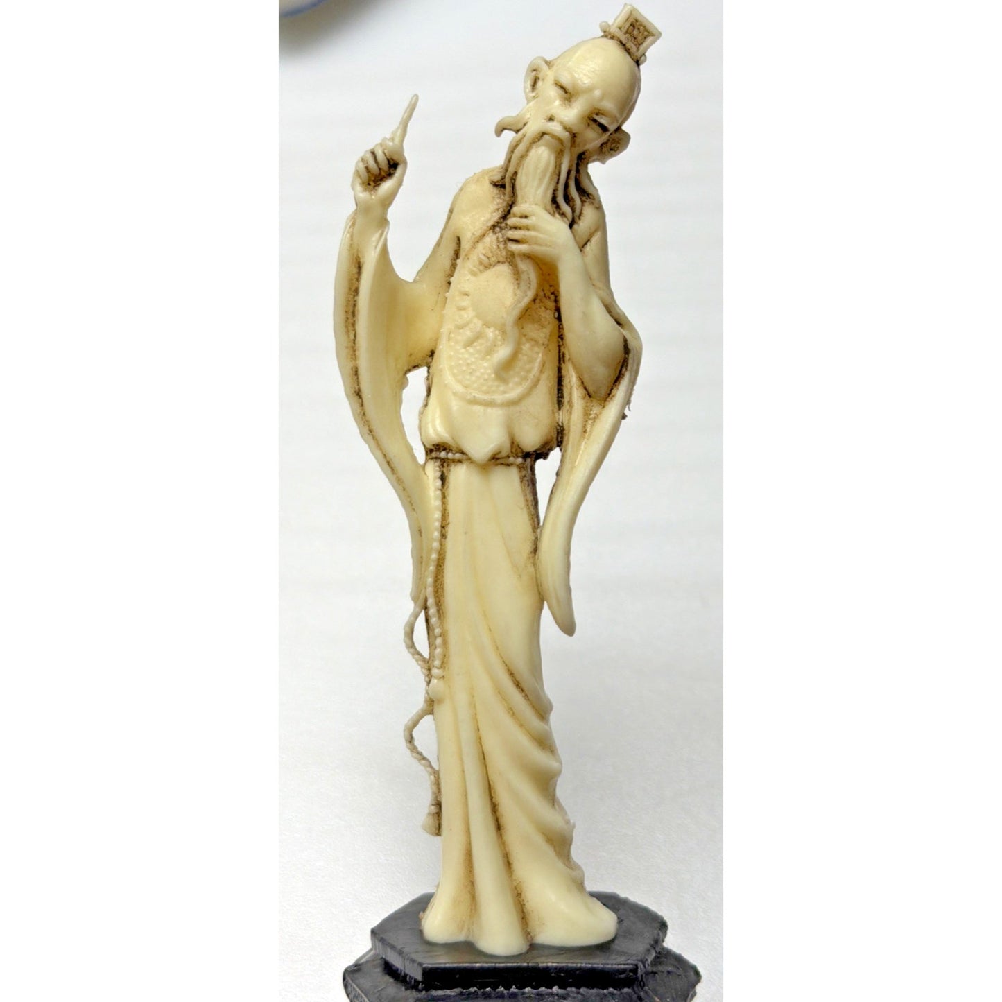 Vtg Depositato Fontanini Chinoiserie Asian Inspired Immortal God Monk Figurine