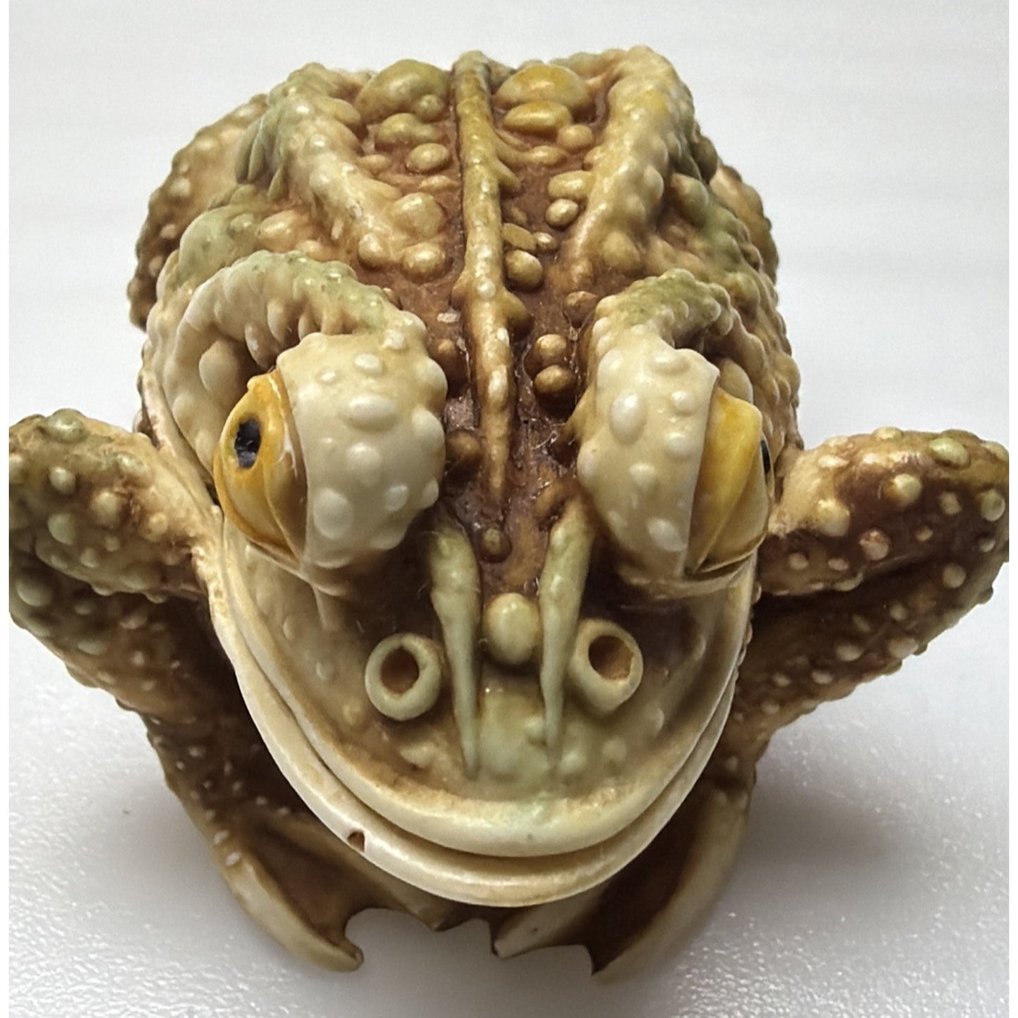 Vtg Harmony Kingdom Frog Toad Treasure Jests Princely Thoughts Figurine Trinket