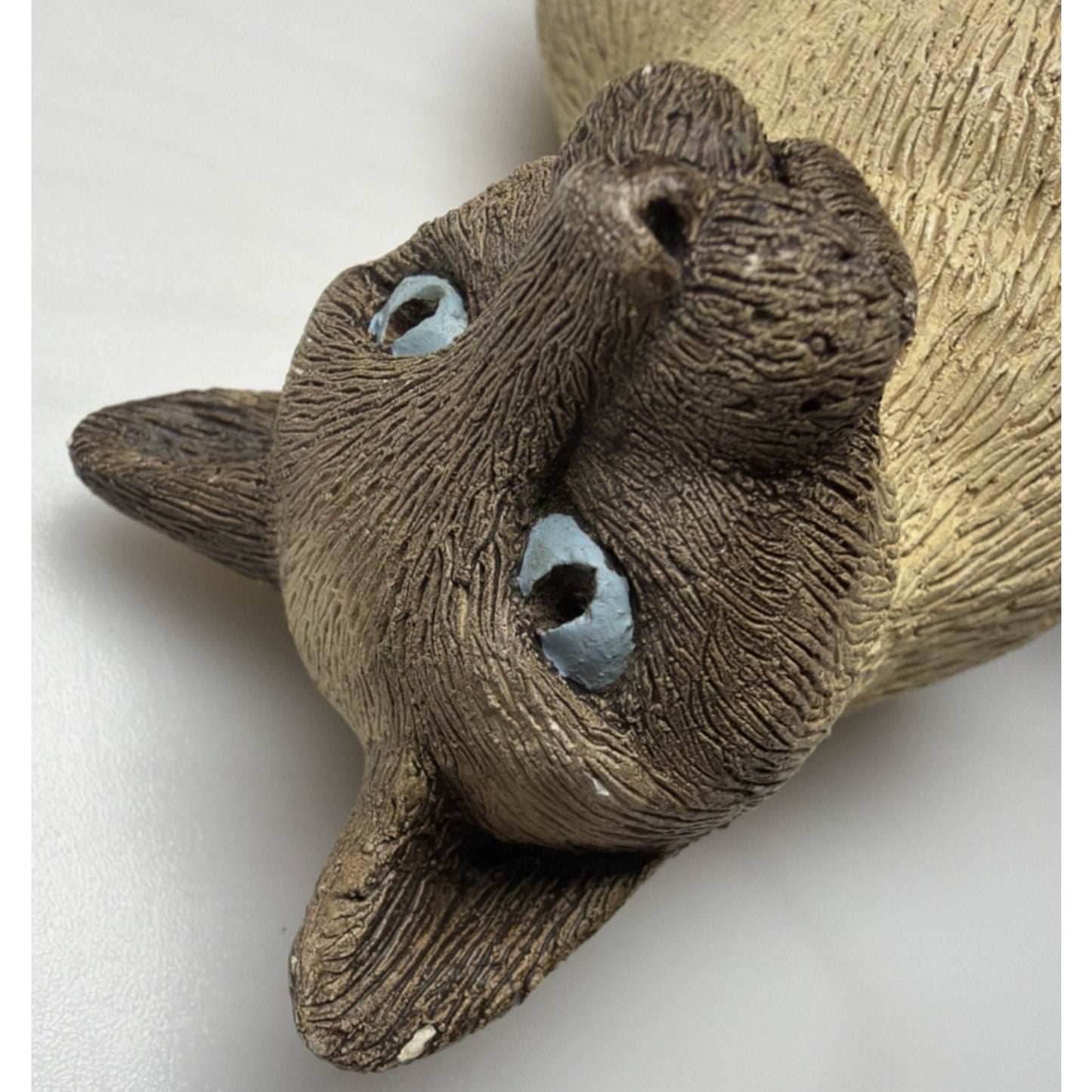 Vintage Siamese Cat Sculpture Figure Martha Carey Marty