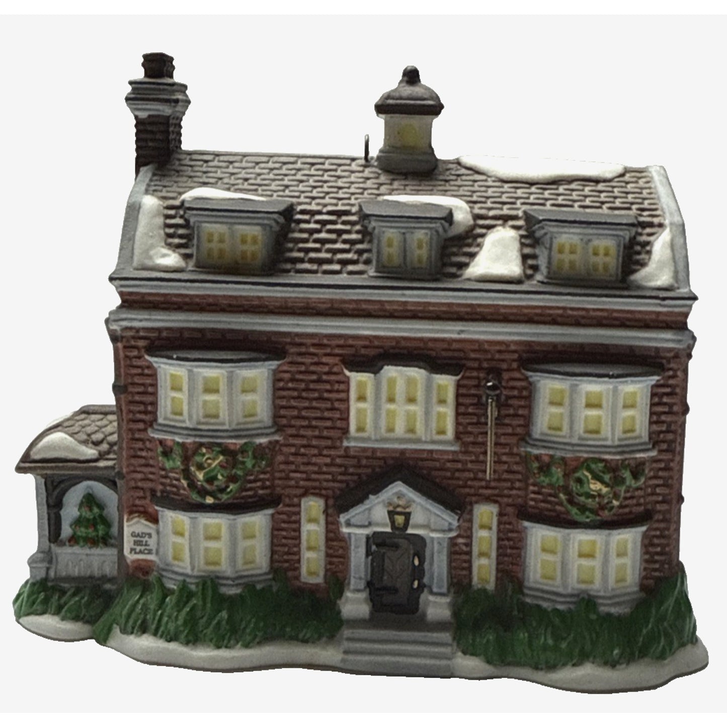 Vtg Department 56 Dickens Heritage Gads Hill Place Ornament Collectors Edition