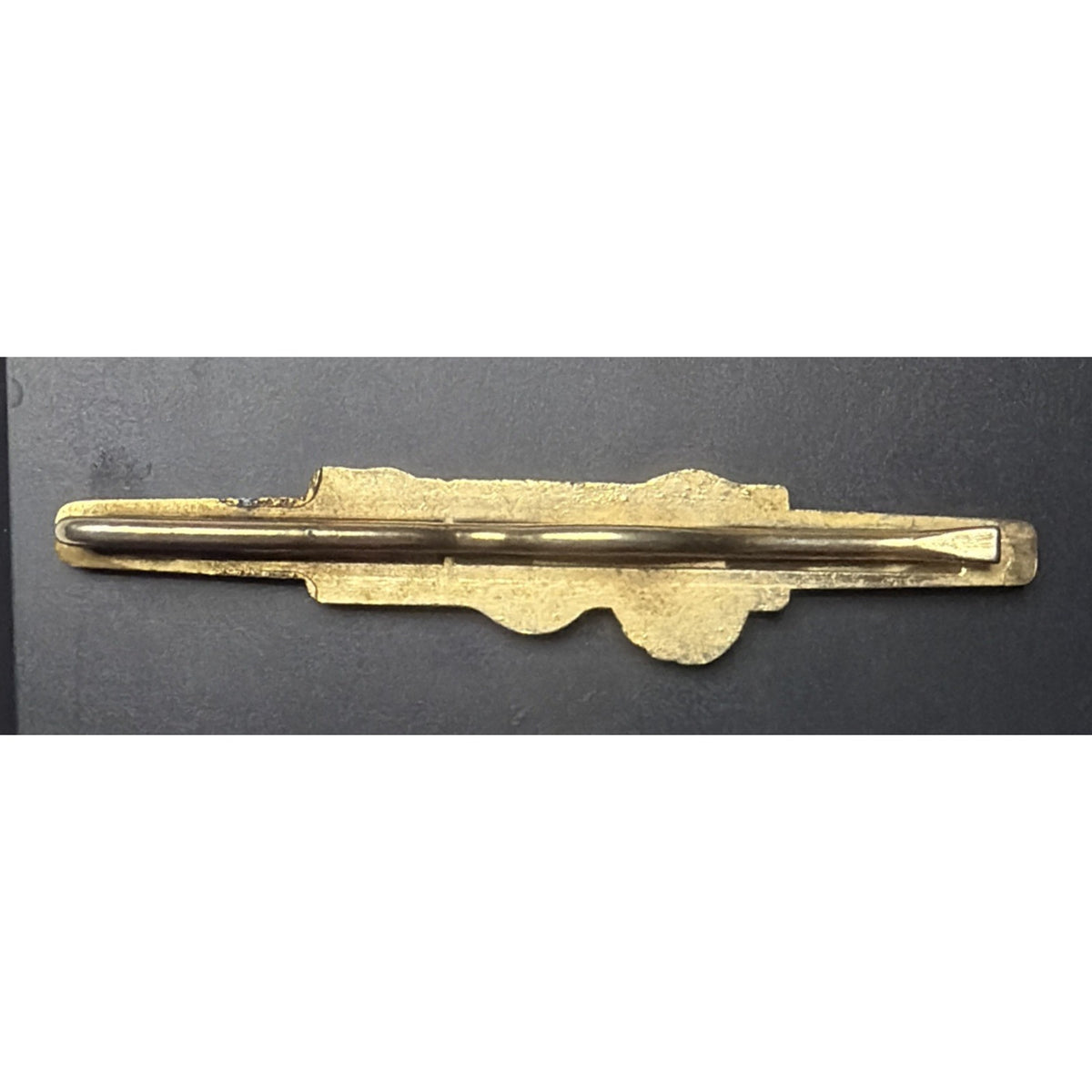 Vtg Advertisement Proto Plion Tools Lion Wrench Tie Bar Clip Gold Enamel Blue
