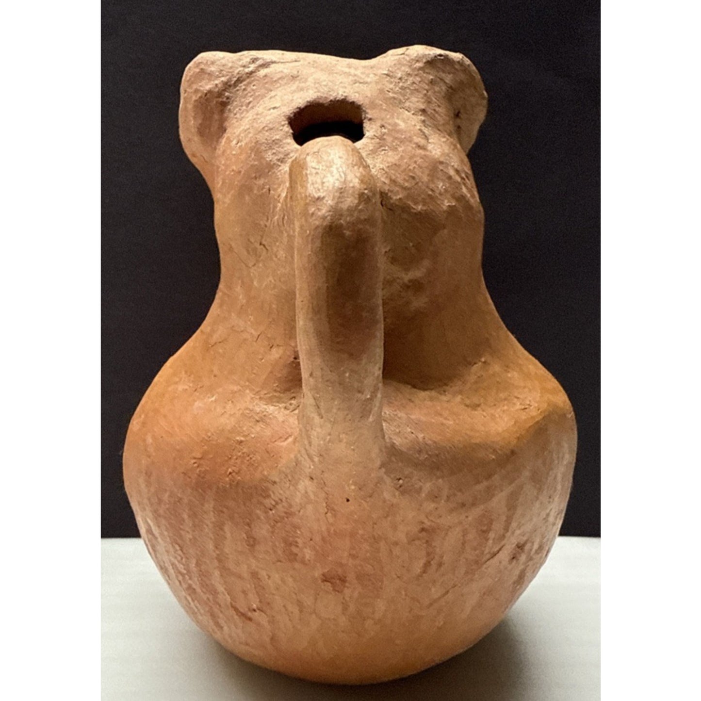 Columbian Zoomorphic Effigy Jar Clay Pitcher Jug As Is