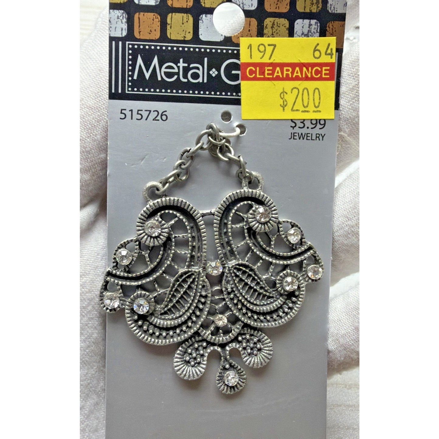 Mixed Lot of 4 Explorer Jewelry Pendant Metal Gallery Necklace Chains Charms