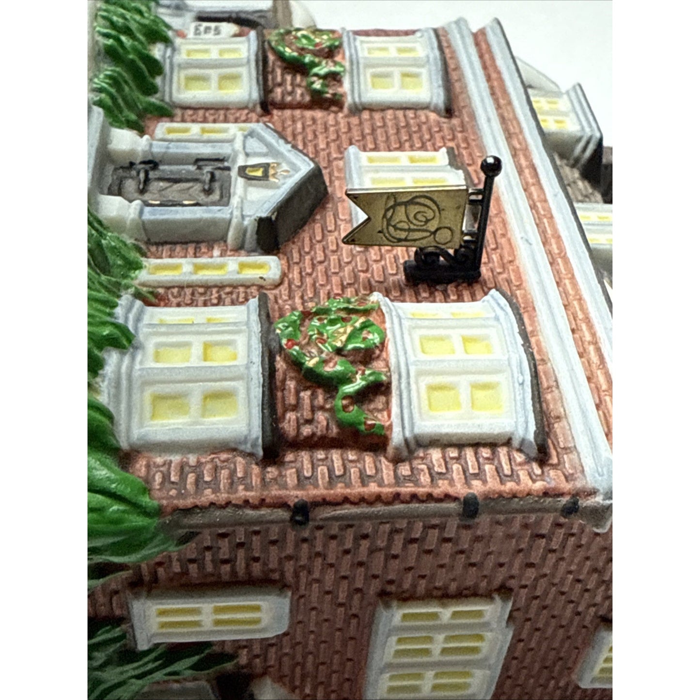 Vtg Department 56 Dickens Heritage Gads Hill Place Ornament Collectors Edition