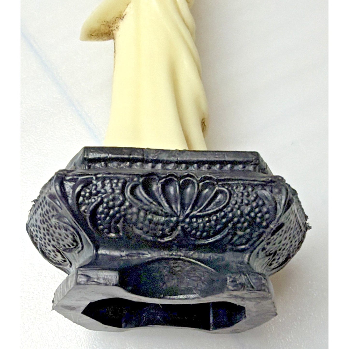 Vintage Depositato Fontanini Chinoiserie Asian Inspired Geisha Girl Fan Figurine
