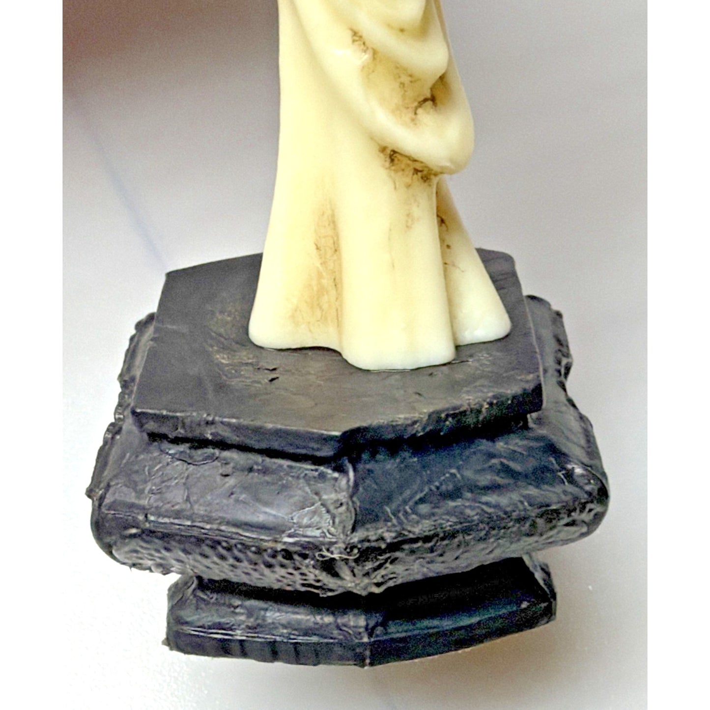 Vintage Depositato Fontanini Chinoiserie Asian Inspired Geisha Girl Fan Figurine